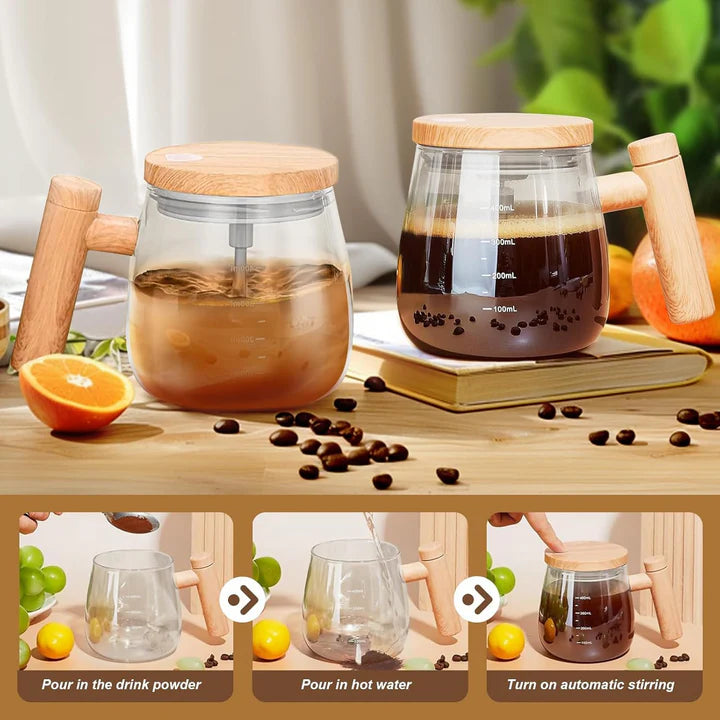 Self Stirring Coffee Mug
