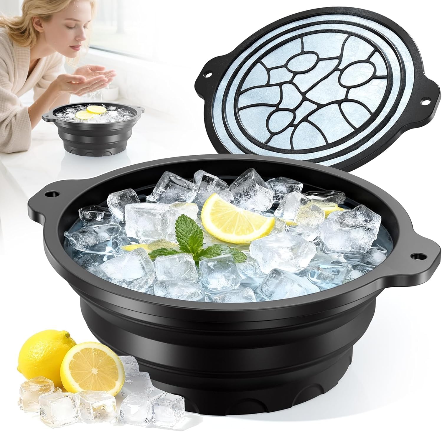 Facial Ice Bath Bowl