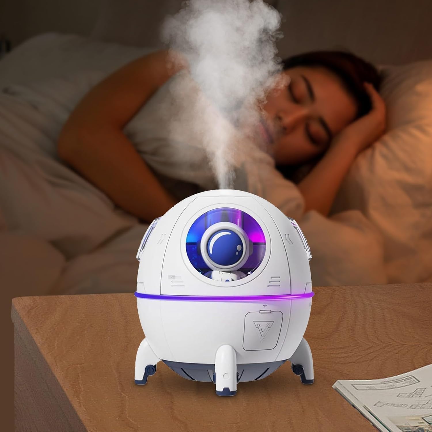 Astronaut Spaceship Aromatherapy Air Humidifier Purifier