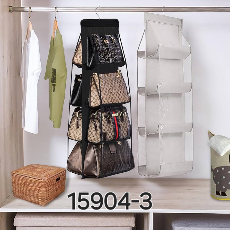 Multi-Pocket Hanging Bag Organizer