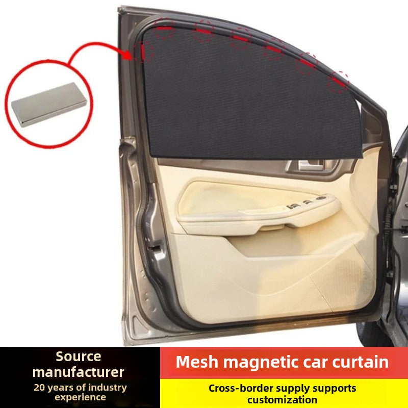 Car Magnetic Mesh Sunshade