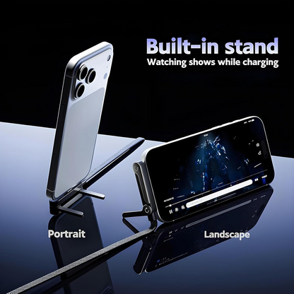 Foldable Charging Cable 2-in-1