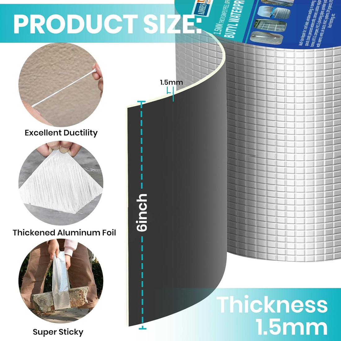 Waterproof Aluminum Foil Tape