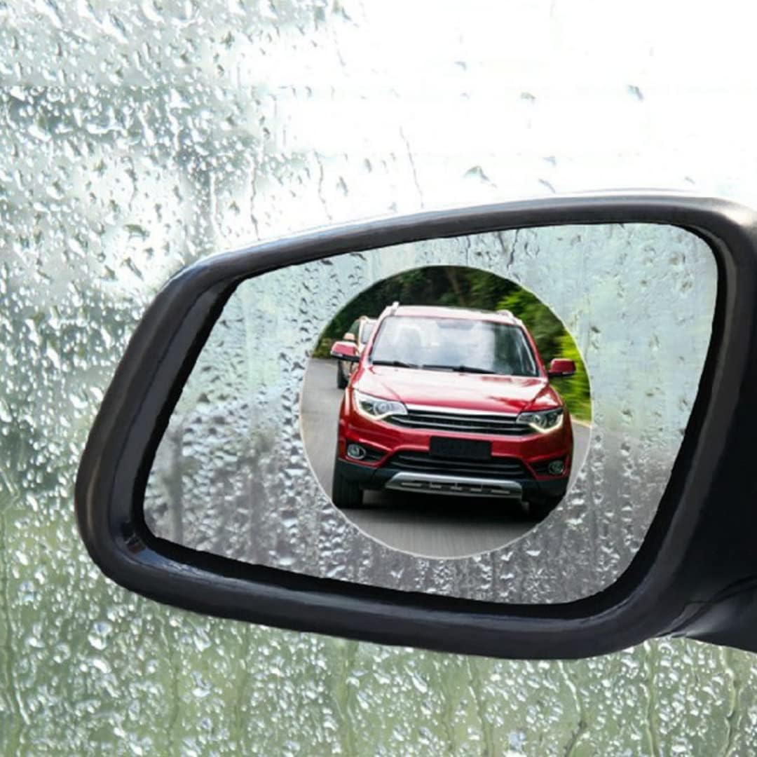 Waterproof Anti Fog Film Rain Proof Car Mirror for All Vehicles - Set of 2