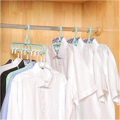Rotating Clothes Drying Rack (9 Holes 360)